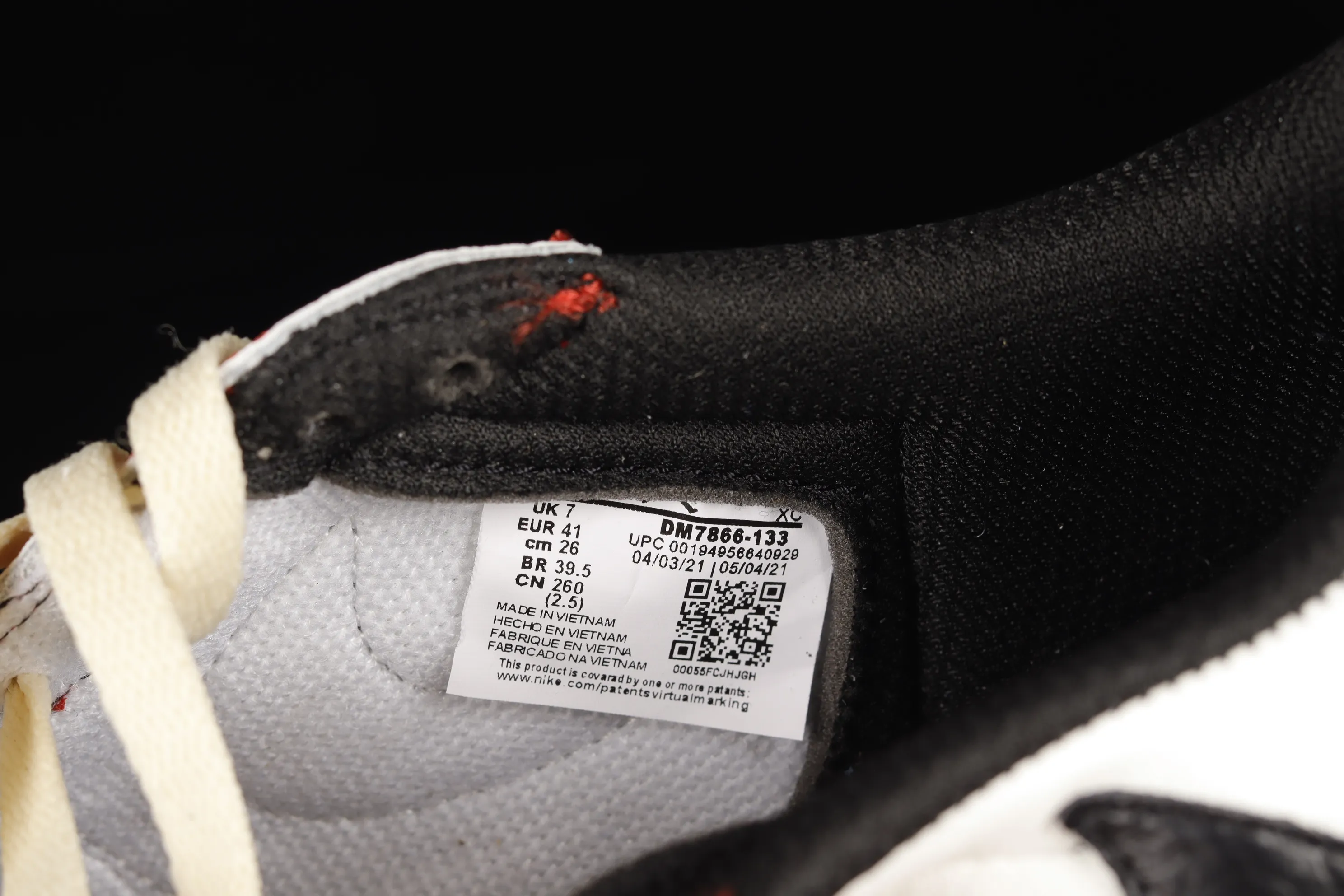 All Categories Air Jordan Jordan Series Basketball Shoes Air Jordan 1 Low Travis Scott x Air Jordan 1 AJ1 Joe 1 Knitted Lightning Barb Low Basketball Shoes DM7866-133